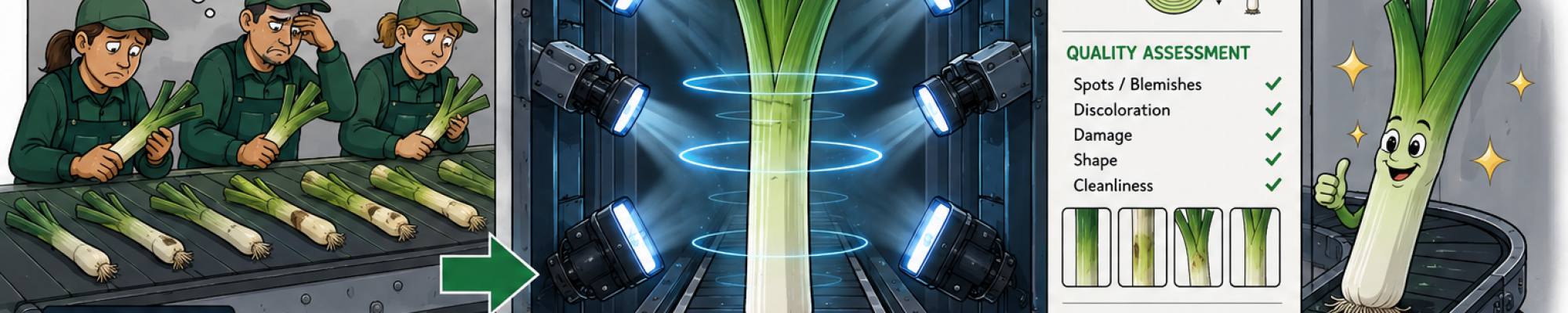 Leek Grading