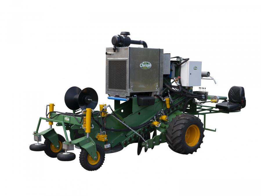 asperge oogstmachine Chrisje (wit)